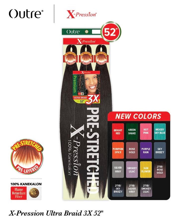 Queen Braid Original 3X Pre Stretched52" (2)