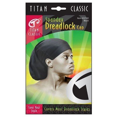 Titan Classic Cotton Spandex Dreadlock Cap (Assorted Colors)