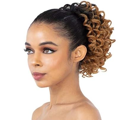 Shake-N-Go Equal Drawstring Ponytail Glitz (1B)