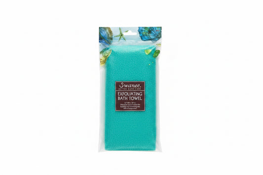 Swanee exfoliating bath towel