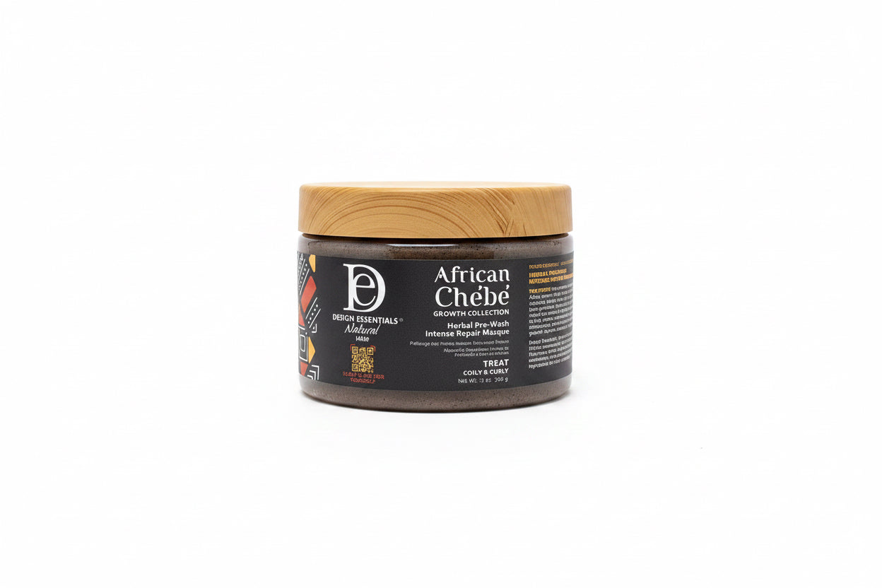 Design ESSENTIALS African chebe herbal pre wash repair masque 12oz