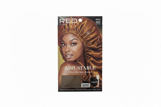 RED Adj Ult Silky Stn Bnt Brd RSV