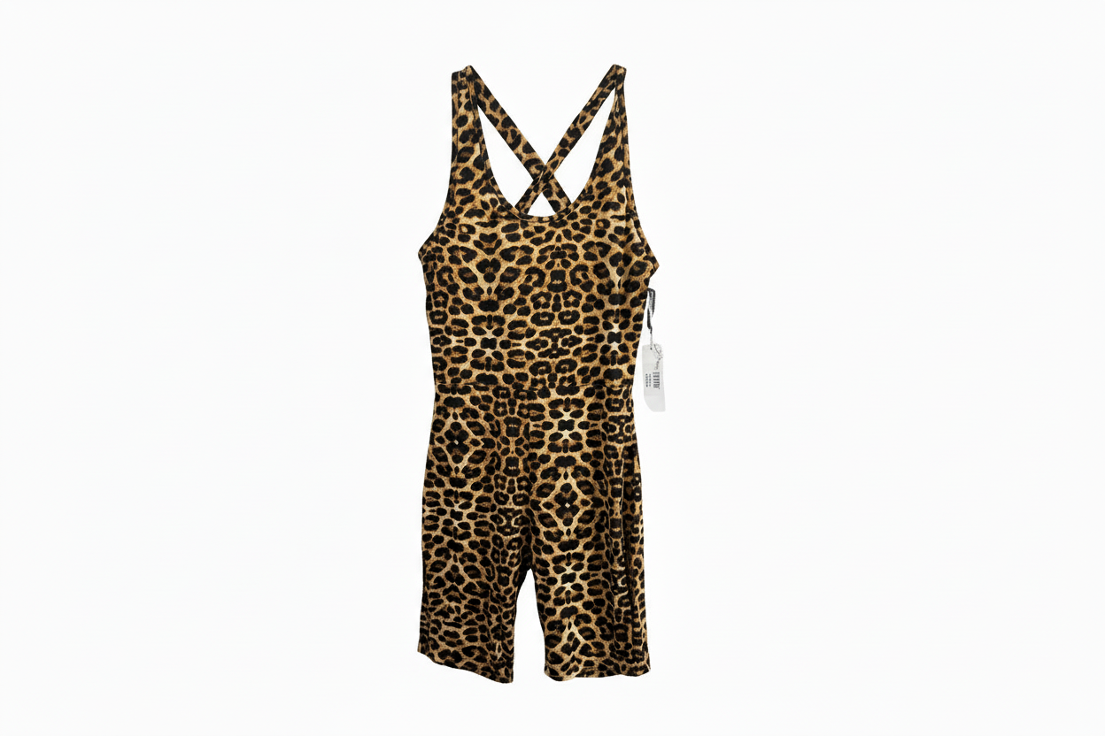 E&K Leopard Print romper