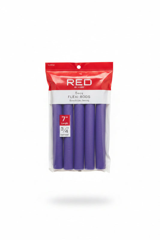 Red Flexi Rods 5 pcs 7” 3/4