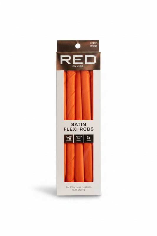 RED Satin Flexi Rods 5pcs 10” 5/8