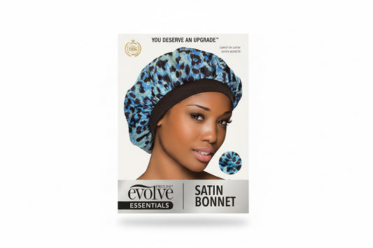 EVOLVE SATIN BONNET blue lpd