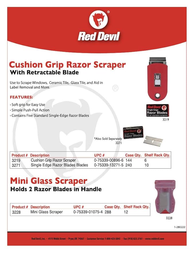Single Edge Blade - 5 Pcs Pack