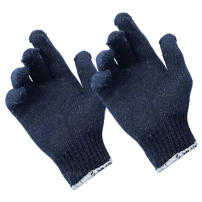 Winter Collection Cotton Gloves (Assorted Colors)