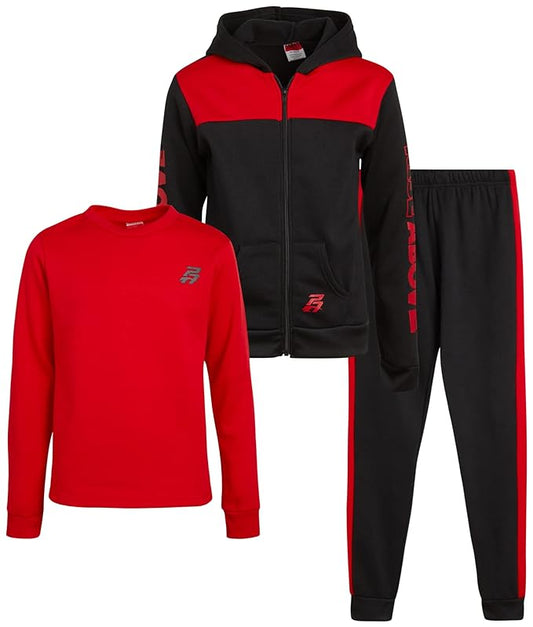 3Pc Jogger Set - Assorted Colors