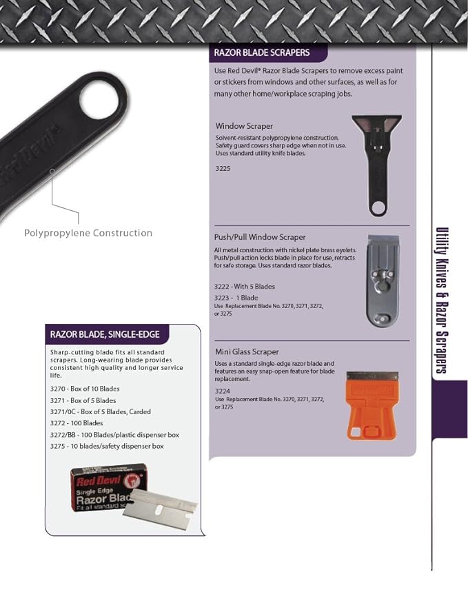 Single Edge Blade - 5 Pcs Pack