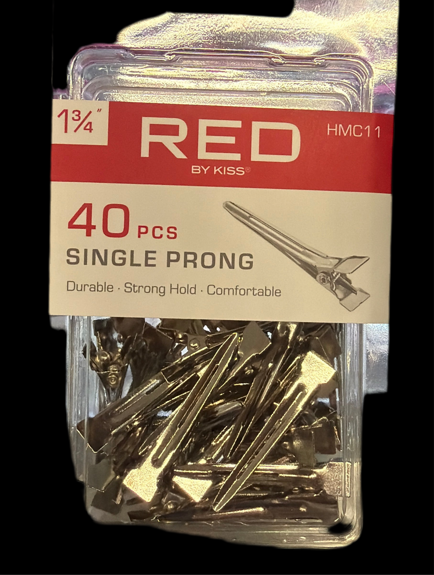 1 3/4" SNGLE PRNG CLIPS 40 PCS