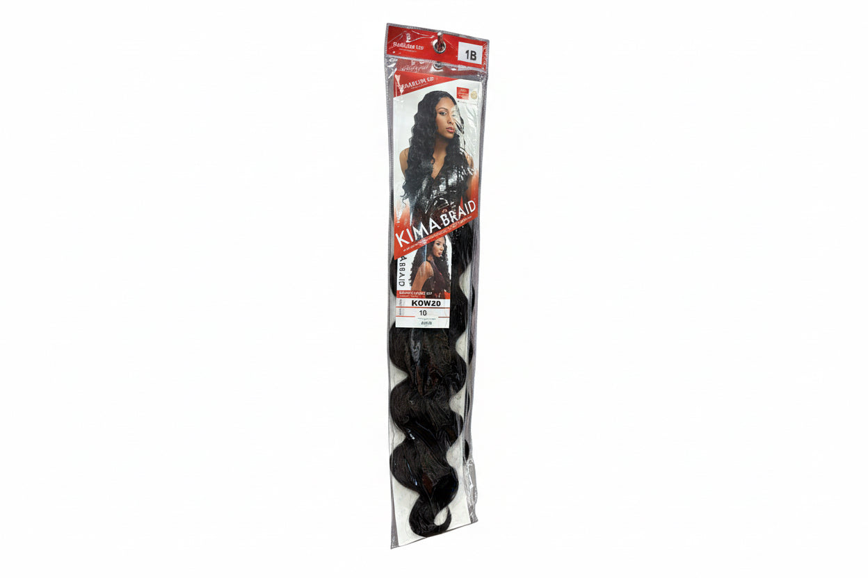 Kima Braid Ocean wave 20” 1b