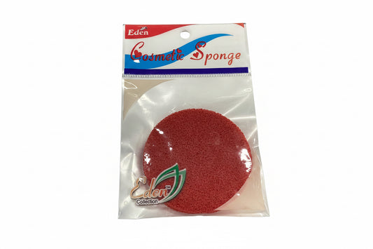 Eden red cosmetic sponge