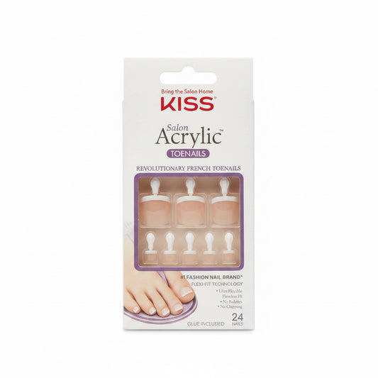 Kiss salon acrylic toenails
