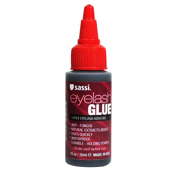 Sassi Nanolock Silver Hair Bonding Glue 1Oz