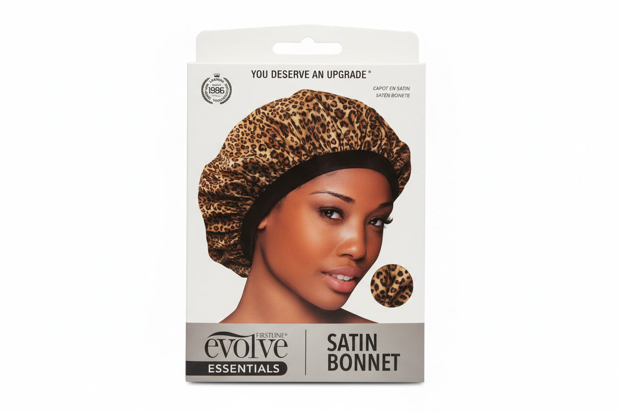 EVOLVE SATIN BONNET safari