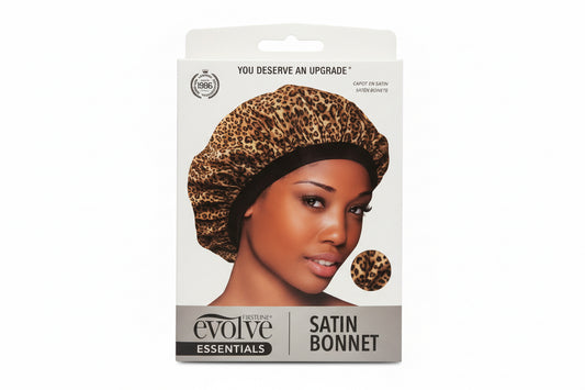 EVOLVE SATIN BONNET safari