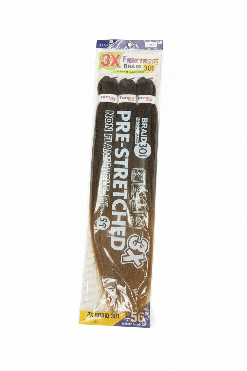 FREETRESS BRAID 301 3X PRE-STRETCHED 56" - T27