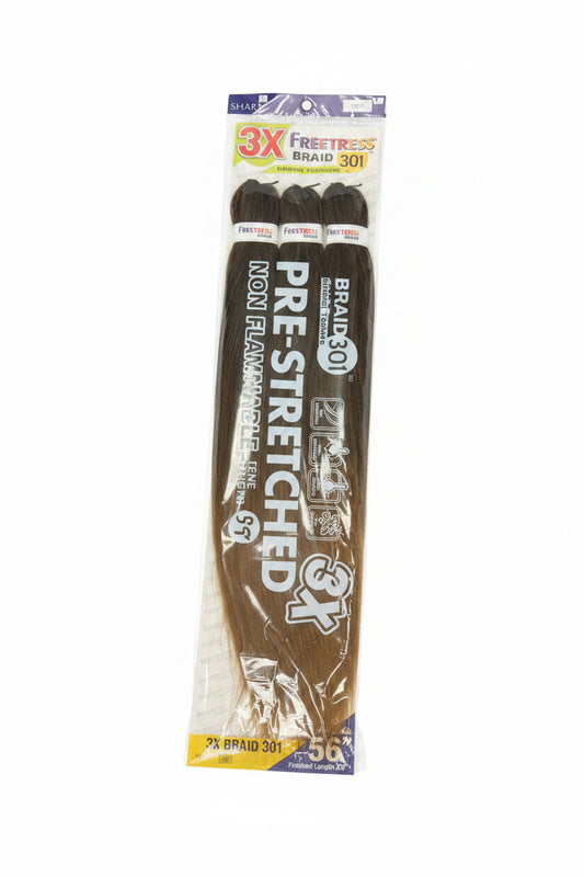 FREETRESS BRAID 301 3X PRE-STRETCHED 56" - T27