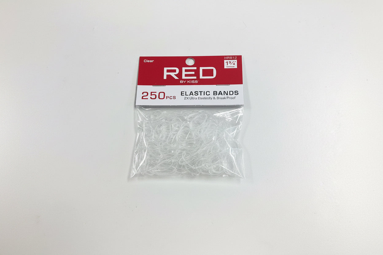 Red 250pcs elastic bands