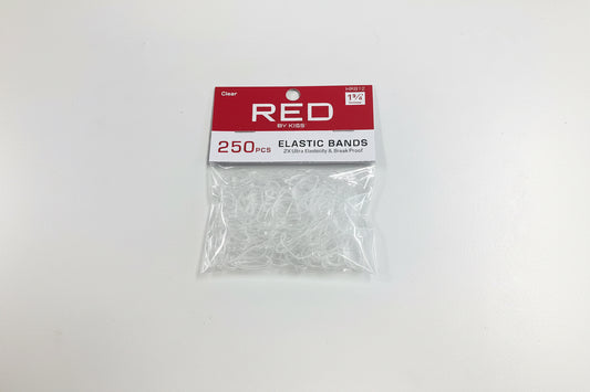Red 250pcs elastic bands