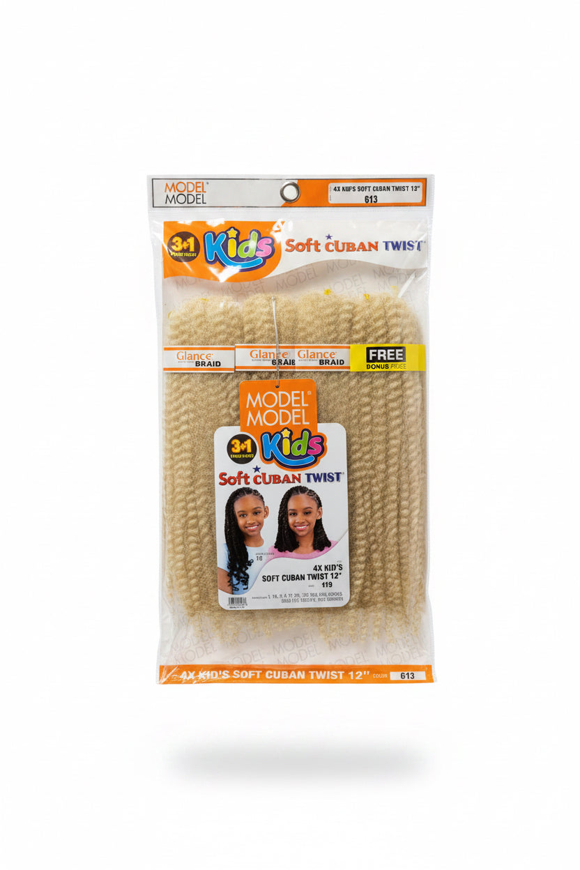 4x kids cuban twist 12 "#613