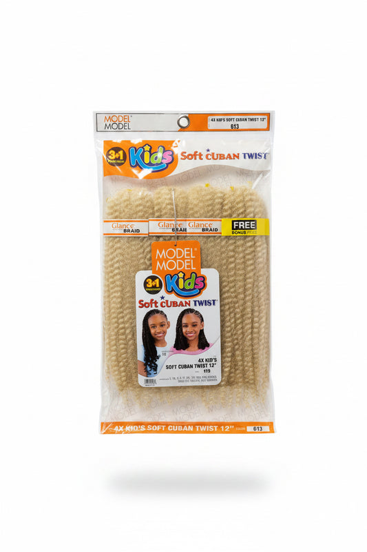 4x kids cuban twist 12 "#613