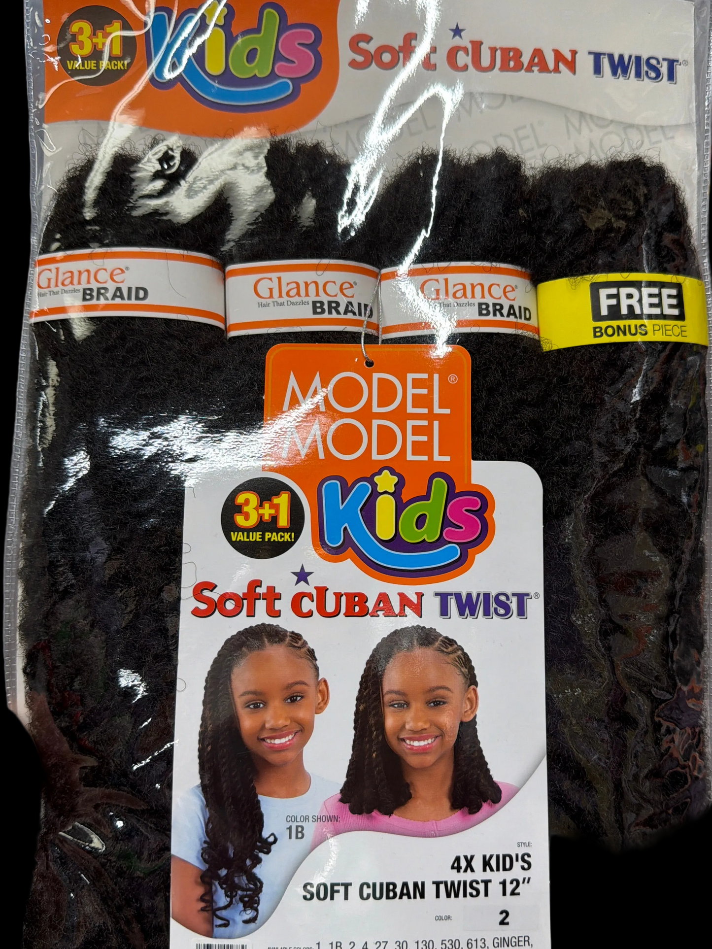 4x kids cuban twist 12 " #2