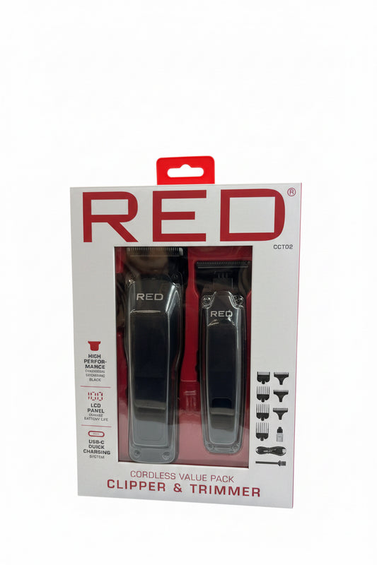 RED Clipper&Trimmer Crdlss Blk