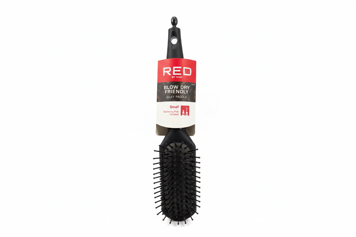 RED Silky Paddle Brush Small