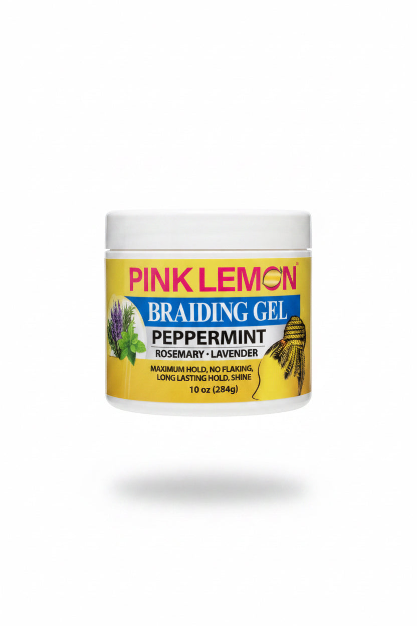 Pink Lemon Braiding Gel Peppermint