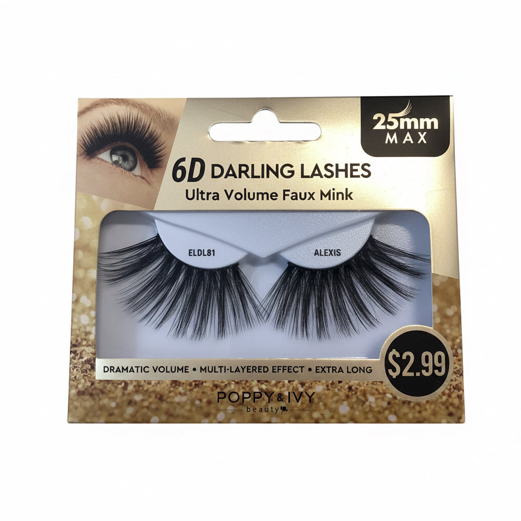 6D darling lashes #Alexis