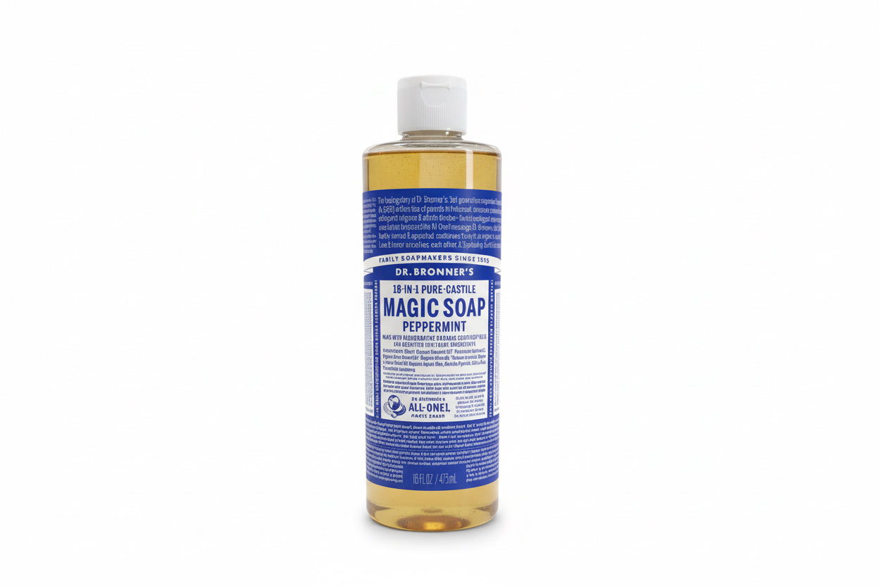 DR. BRONNERS 18 IN 1 HEMP PEPPERMINT PURE CASTILE SOAP 16OZ