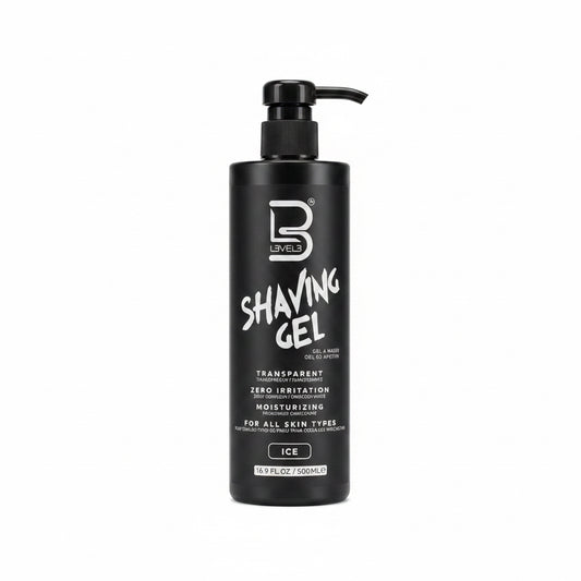 LEVEL 3 SHAVING GEL TRANSPARENT: ICE