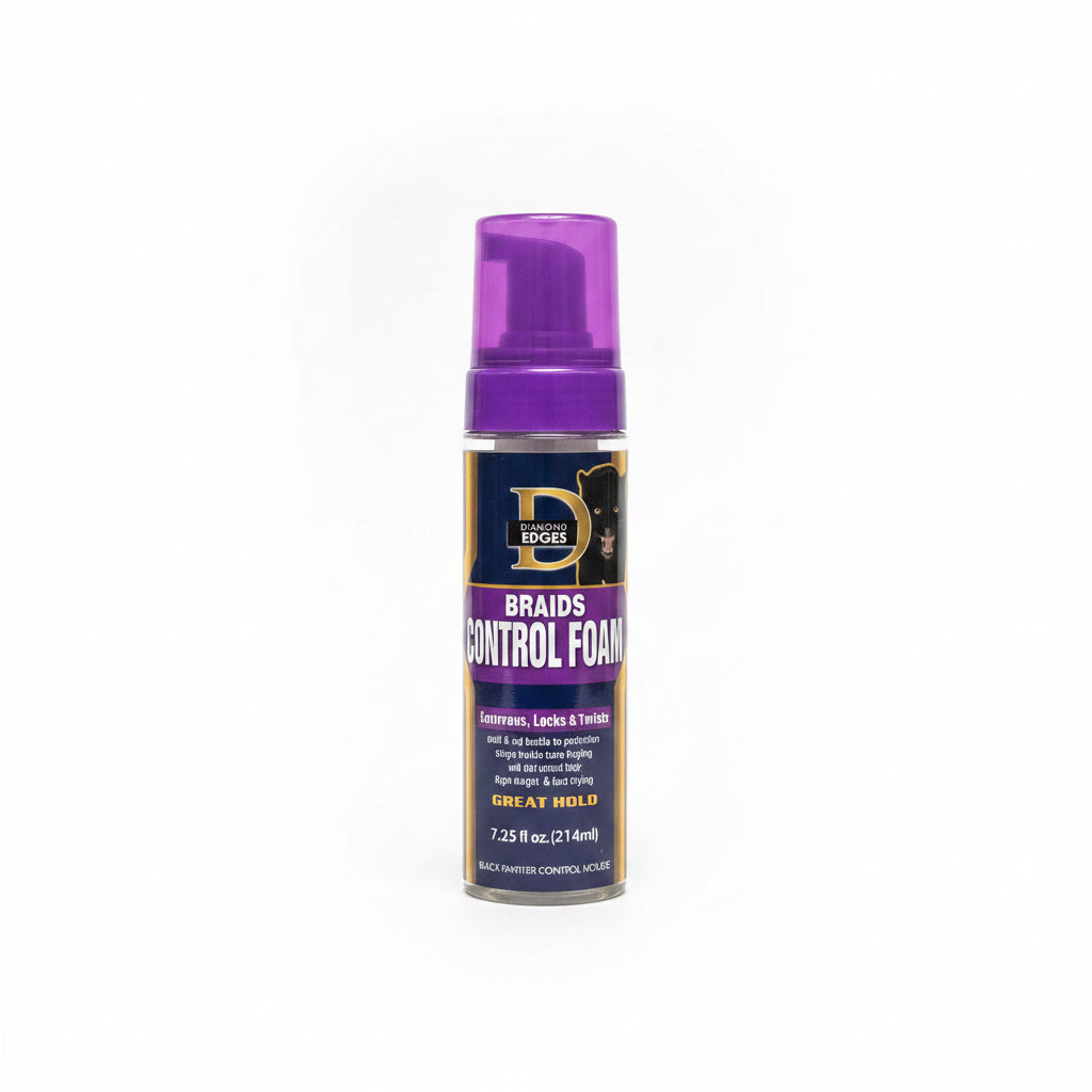 DIAMOND EDGES BRAID CONTROL FOAM 7.25OZ