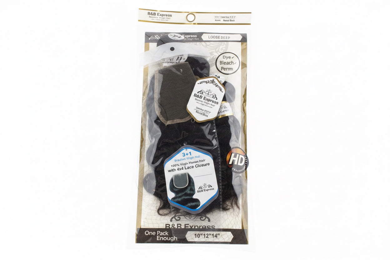 B&B Express Loose Deep 10/12/14/Closure