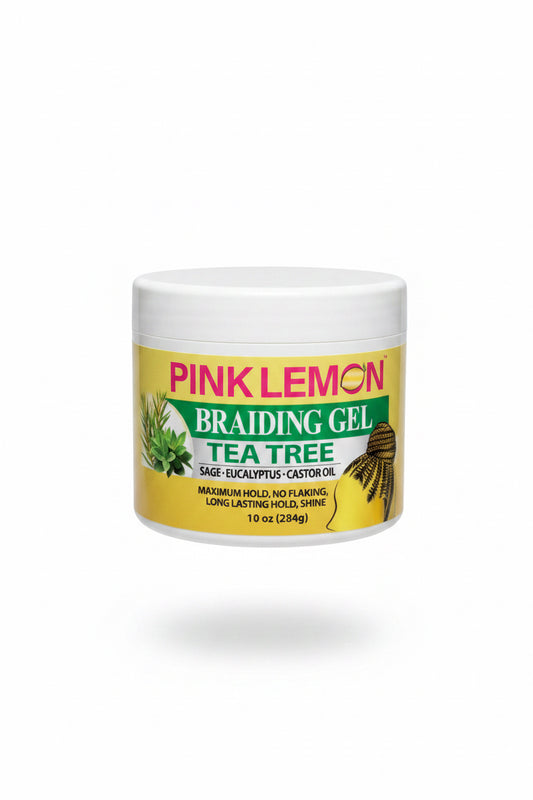 Pink Lemon Braiding Gel Tea Tree