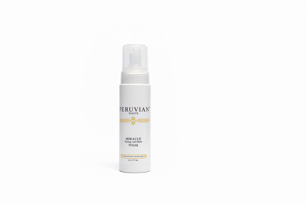 PERUVIAN WHITE MIRACLE FOAM