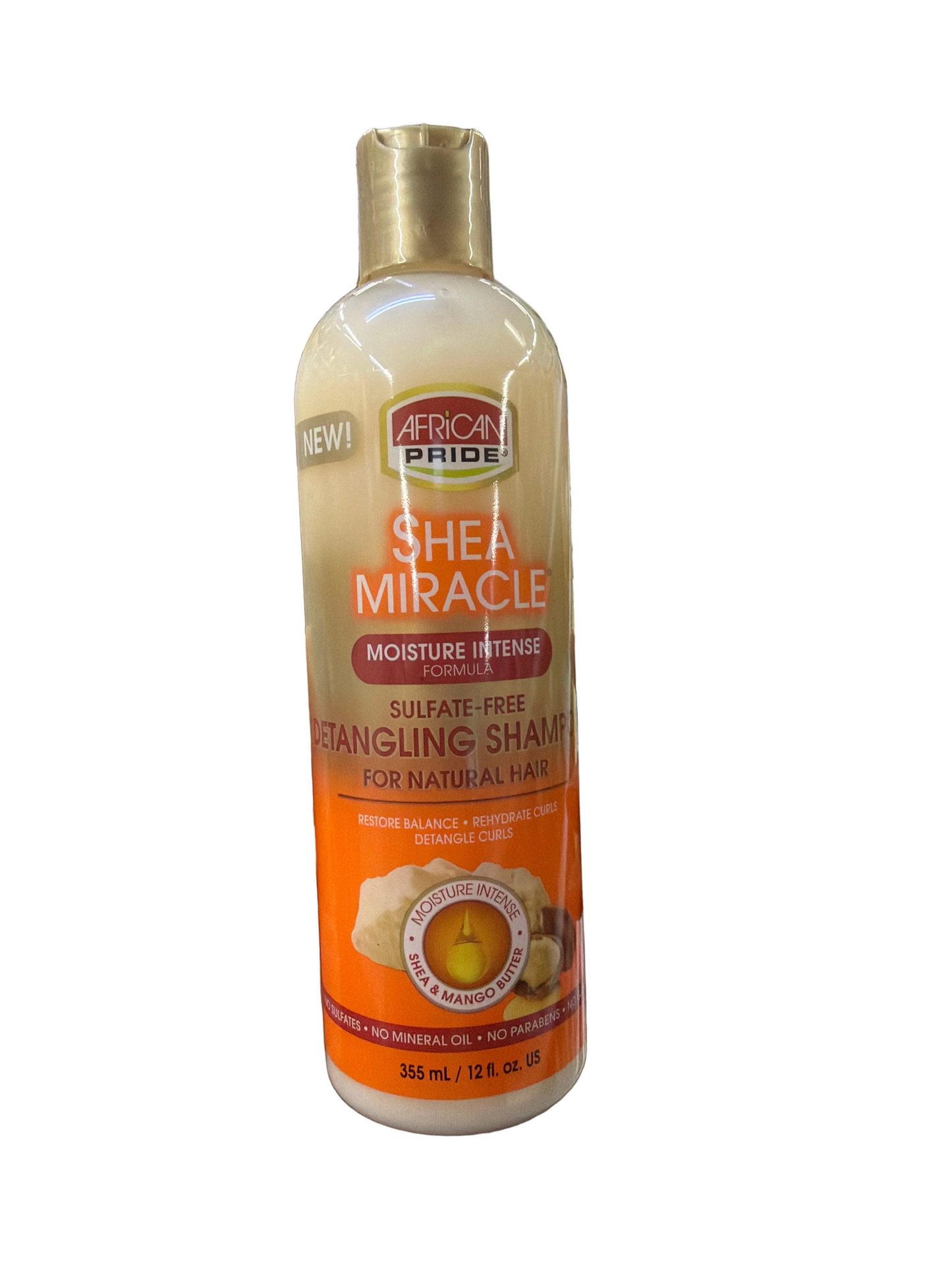AFRICAN PRIDE SHEA MIRACLE DETANGLING SHAMPOO