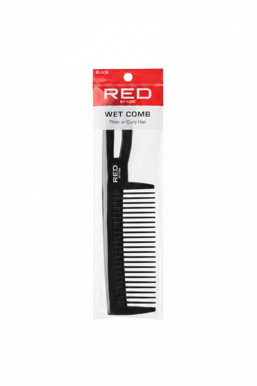 Red wet comb
