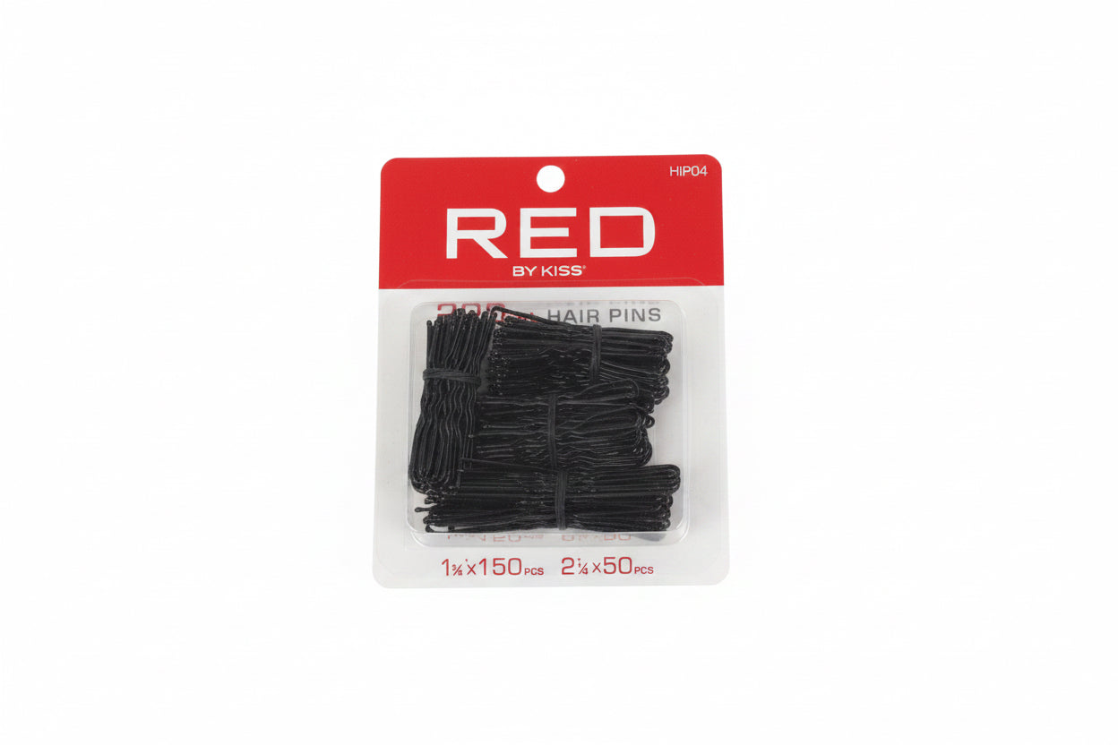 RED Hair Pins 200 pcs