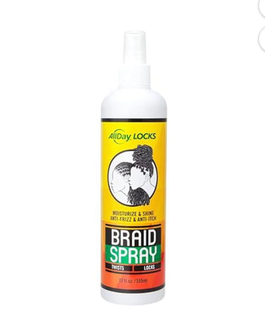 All DAY LOCKS BRAID SPRAY 8OZ