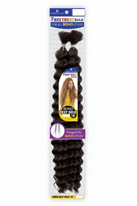 Freetress Bulk Boho Deep Bulk 18’ #1