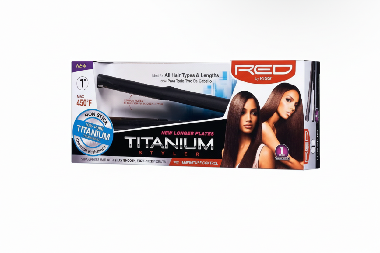 RED Titanium Flat Iron