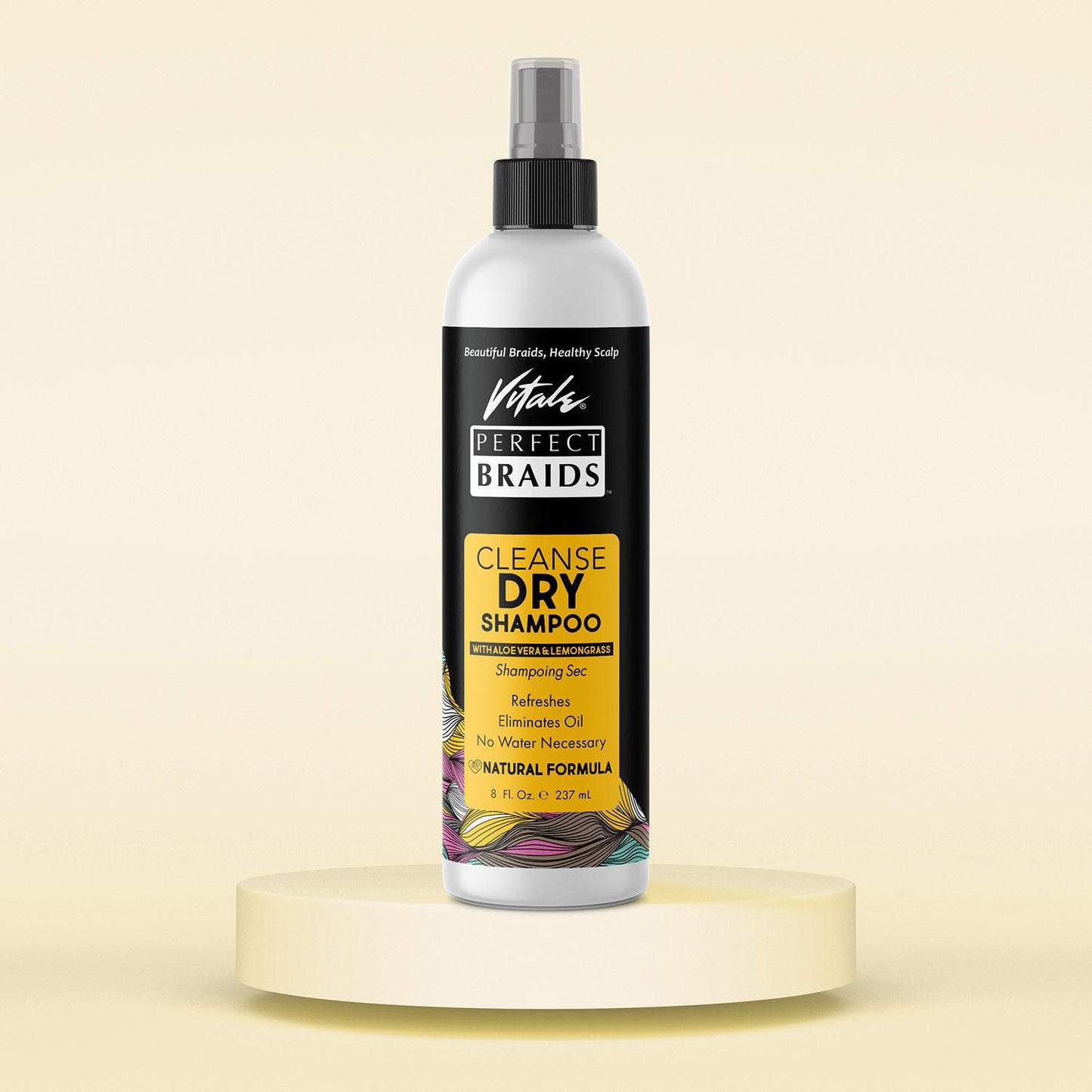 Vitals Perfect Braids Cleanse Dry Shampoo
