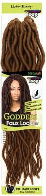 Urban Beauty Goddess Faux Locks 18" (1B)