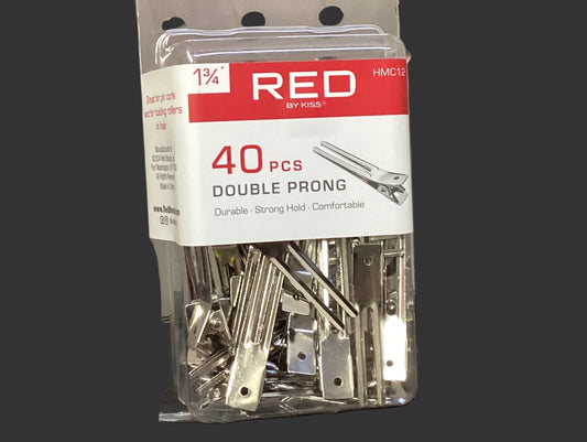 1 3/4" DBL PRNG CLIPS 40 PCS