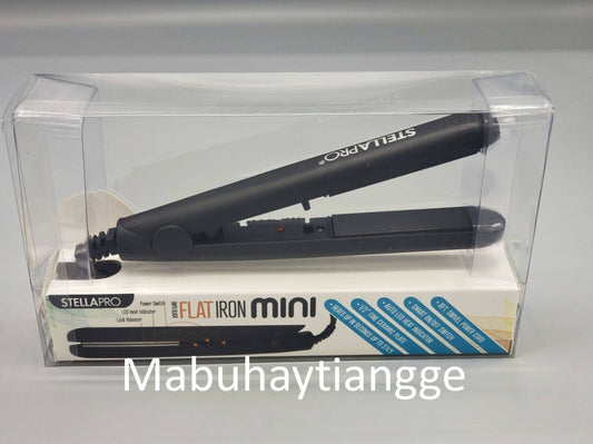 Stellapro Cermaic 1" Flat Iron (Onyx Black)